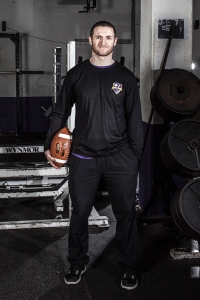 Portraitbild von Christoph Putz, Strength and Conditioning Coach der American Football-Mannschaft Vienna Vikings